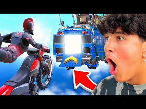 Extreme Fortnite Stunt Race!