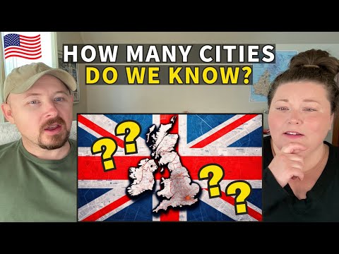 Americans Take First UK Cities Quiz - This Was SO Hard! (GeoGuessr)