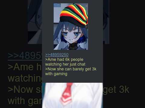 Schizos Hate Ame & Males #vtuber #nijisanjienglish #hololive #parrot4chan