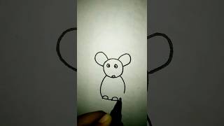 Rat drawing easy #ratdrawing #mousedrawing #quickdrawing #drawing #drawingskill #easydrawing