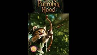 The Daring Paws of Purrobin Hood 😺💘 #catloverscommunity