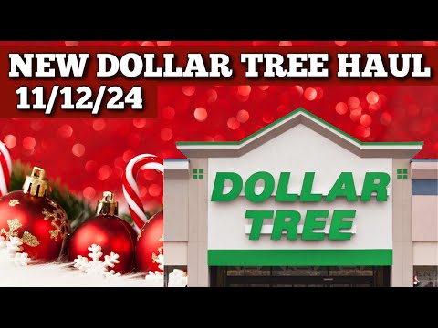 Amazing Finds At Dollar Tree! Latest Haul 11/12/24