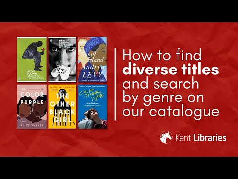 How to Guide | Find diverse titles and search by genre on our catalogue