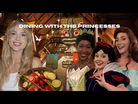 Princess Dining at Akershus | Dinner at Epcot | Lefse and Rice Cream