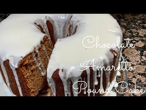 Chocolate Amaretto Pound Cake | How to Make Chocolate Pound Cake | Holiday Dessert Recipe