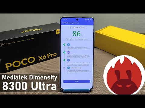 Xiaomi Poco X6 Pro 12/512 Antutu Score ★  Dimensity 8300 Ultra Antutu Benchmark