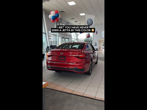 Red looks oh so amazing on our Volkswagen Jetta!