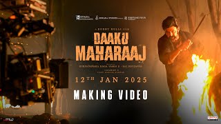 Daaku Maharaaj - Making Video | NBK, Pragya, Shraddha, Bobby Deol, Uravashi R | Thaman | Bobby Kolli