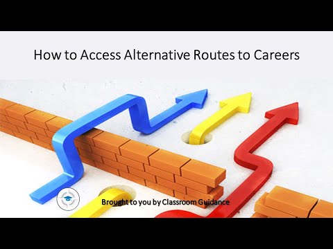 How to Access Alternative Routes to Careers