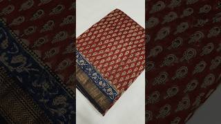 Maheshwari Silk Saree | Bagru Print Sarees | Handloom Sarees #shopnow