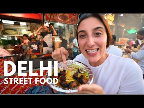 DELHI'S BEST STREET FOOD | Amazing Indian food in Old Delhi!