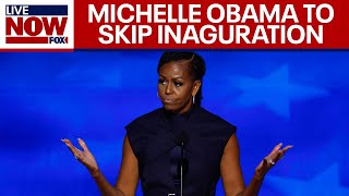 Michelle Obama won't attend Trump inauguration