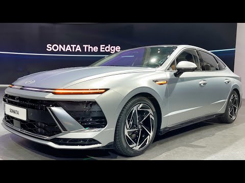 2024 The New Hyundai Sonata FaceLift Exterior & Interior First Look.(4K)