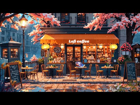 Chill Lofi Spring ~ Coffee lofi chillhop playlist to relax, study ~ coffee chill vibes