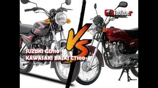 SUZUKI GD110 Compared Specifications KAWASAKI BAJAJ CT100 HD | 2019 / 2020 / 2021