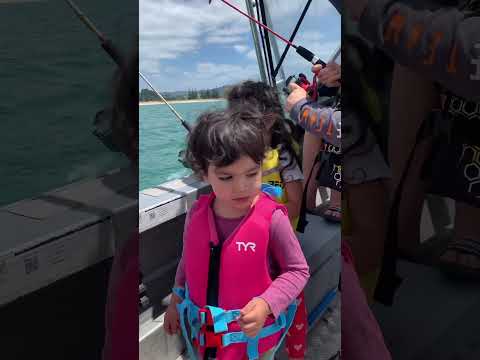 Stella Catches her First Fish at Age 4🐠 Kids Fishing🐟 Fishing for Kids and Toddlers🐬 #kidsfishing