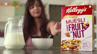 KELLOGG'S MUESLI - Multigrain Breakfast for the Unstoppables - Shraddha