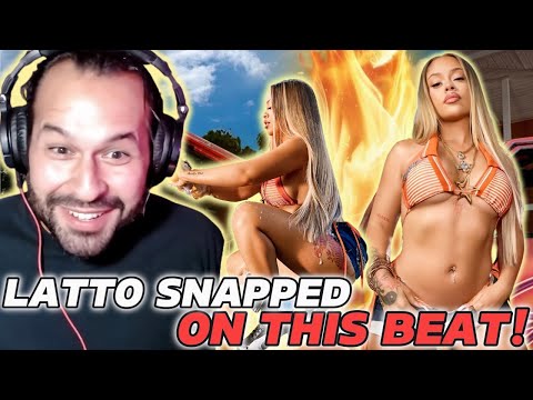 LATTO ON A MIKE JONES BEAT?! Latto -  There She Go (Lyric Video) | Reaction