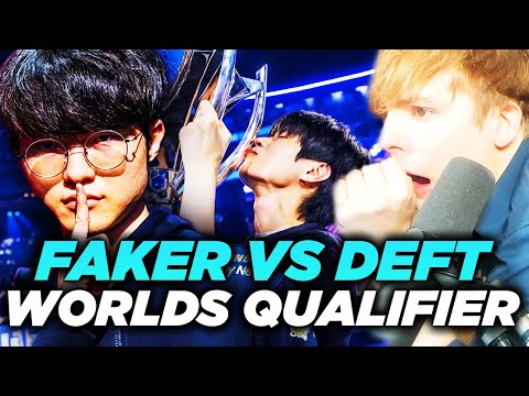 LS | TELEMCOM WAR WORLDS QUALIFIER! FAKER VS DEFT | T1 vs KT