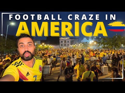 Insane Night: Experiencing the Thrill of Colombian 🇨🇴 Football