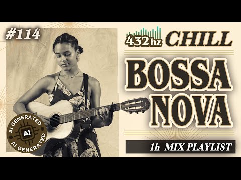 Chill Bossa Nova Music🌴 | Calming BGM of 432hz Serenity for Focus and Soothing🌟 #114