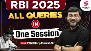 Ask Me Anything | RBI Grade B 2025 | RBI Grade B Notification 2025 | RBI Grade B Result | Manish Sir