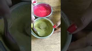 How to make Rangoli Colour at home / Handmade rangoli colour for diwali rangoli decoration #shorts