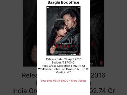 Baaghi Box office Collection Verdict Worldwide budget Release Date#Baaghi#shraddhakapoor#tigershroff