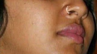 Lakshmi Menon with Nose Pin Unseen Closeup