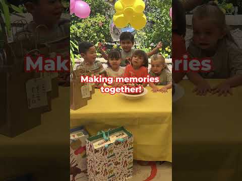 Making Memories: Kids' Birthday Celebrations at Daycare!