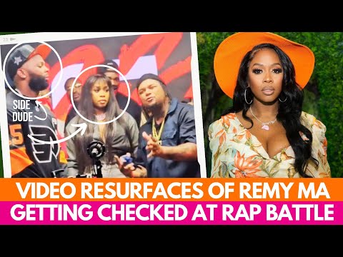 Old Video Resurfaces of Remy Ma & Side Dude Getting CHECKED LIVE on Stage at Rap Battle