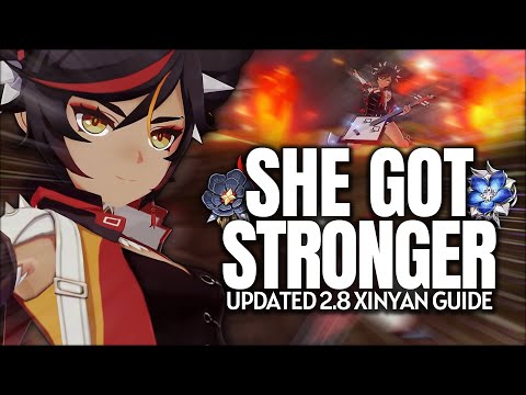 she's STRONGER? UPDATED Xinyan Guide - Artifacts, Weapons, Teams & Tips | Genshin Impact 2.8