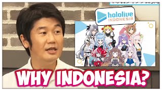 Yagoo reveal the Reason why he choose "Indonesia" as Hololive branch...