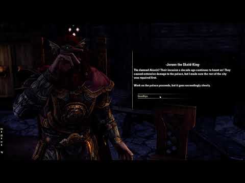 ESO - Jorunn dialogue while being bombarded with pies