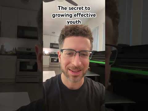 The secret to fostering a generation of highly effective youth.