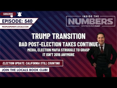 Trump Transition: It Isn’t 2016, Anymore | Inside The Numbers Ep. 540