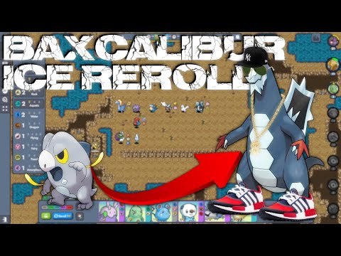 BAXCALIBUR REROLL CRYOGENIZES the opps in Pokémon Auto Chess !