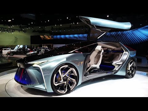 Lexus LF-30 Electrified concept EV Close Look @ LA Auto Show