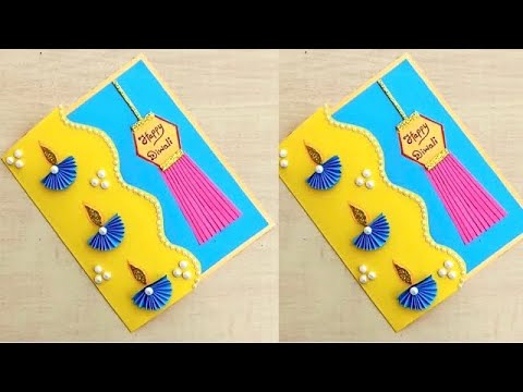 DIY - Diwali Card | Happy Deepawali Card | Festival Card