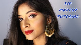 Eid makeup tutorial 2020 || Simple and easy makeup|| Sarbani debroy #eidmakeup2020