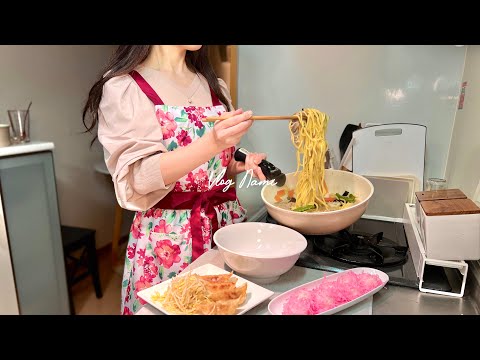 What I ate on a cold winter day🍲　Living alone diaries in Japan VLOG