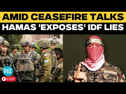 LIVE: Hamas' Abu Obaida Breathes Fire, Claims Israel Lying About IDF Deaths In Gaza Amid Truce Talks