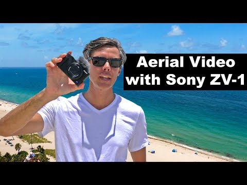 First 4K aerial video with Sony ZV-1 (NOT HOW YOU THINK!) - Kite Aerial Video