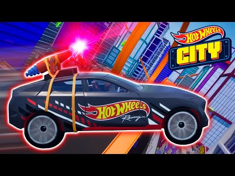 Chase and Elliot Work Together to Clean Up Hot Wheels City from the Toxic Slime! 🤝 | Hot Wheels