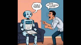 "AI Therapist Gets Roasted! 😂🤖"  #ai #funny #techhumor #shorts #funny #techhumor  #comedyshorts