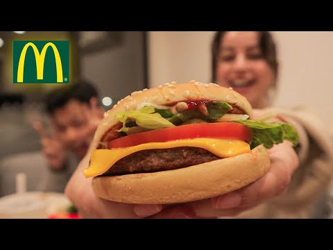 We Tried the New McPlant Burger + we met a celebrity!!