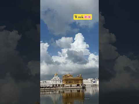 ਵਾਹਿਗੁਰੂ 🌸🌸#amritsar #goldentemple #trending #duet #motivation #singh #panjab #viralvideo