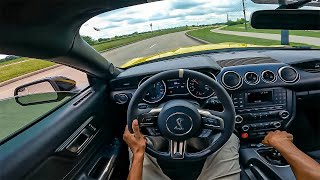 Straight Piped Shelby GT350 POV - Loud Exhaust, Hard Pulls & Epic Downshifts