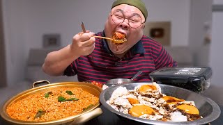 더고아재! 간계밥 이렇게 해먹어보세요.진짜 맛남~라면 추가! 좋았다 🇰🇷│ Soy Sauce Egg Rice, Ramyeon Mukbang Eatingshow