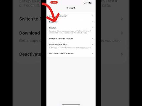 How to change TikTok password